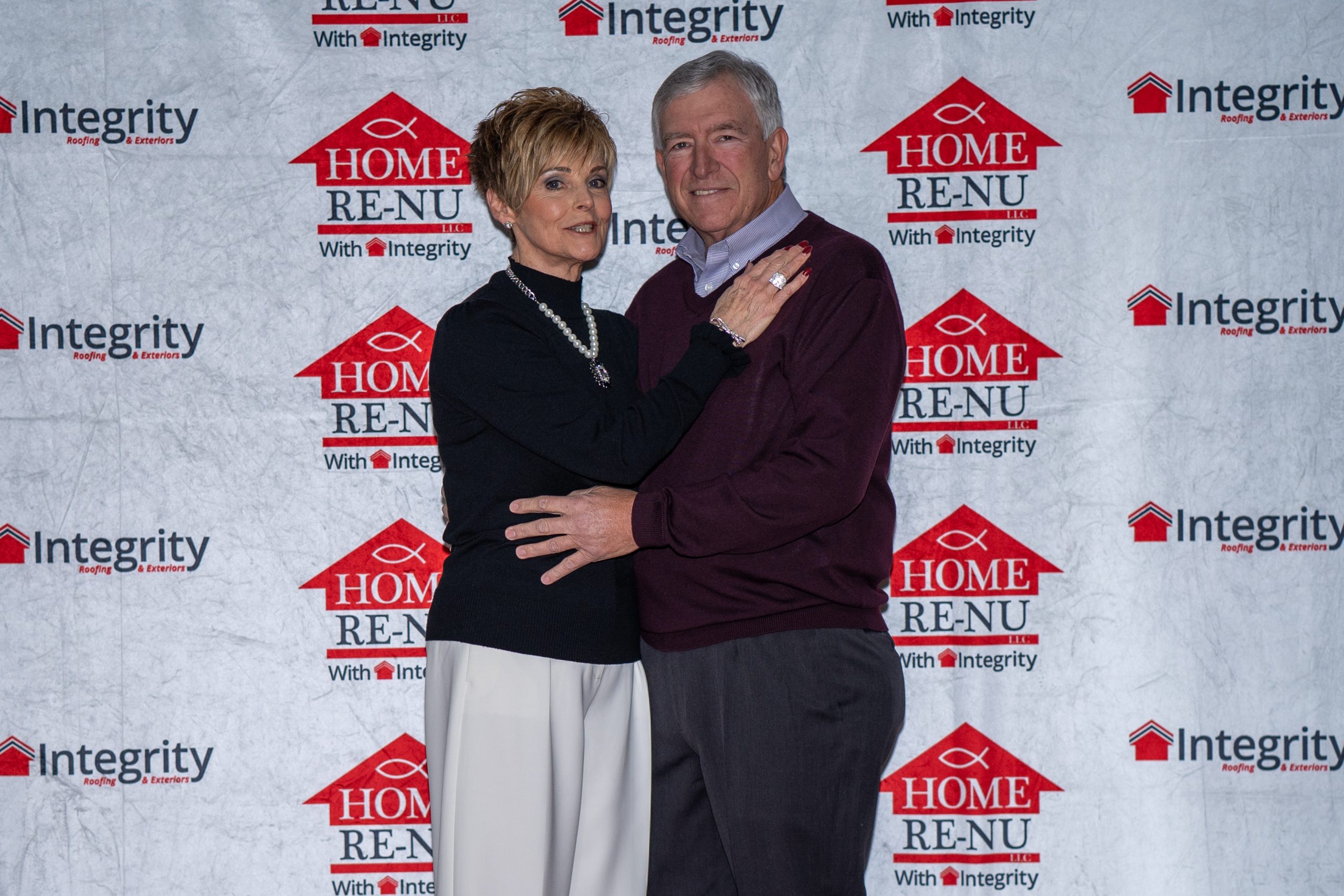 Terry Sharp and his wife